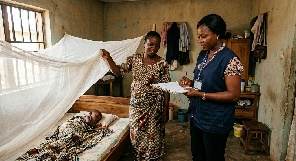 NRS on the Coverage, Retention, and Use of Long-Lasting Insecticidal Nets (LLINS) Distributed During the March to April 2014 LLIN Mass Campaign in Ogun State, Nigeria